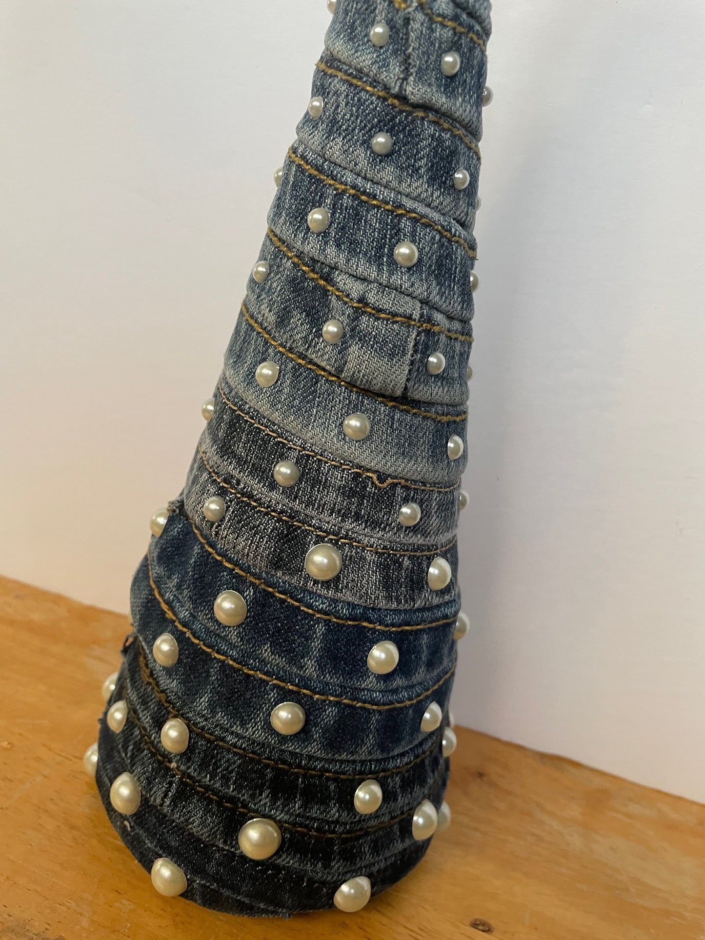 Upcycled Denim Tree