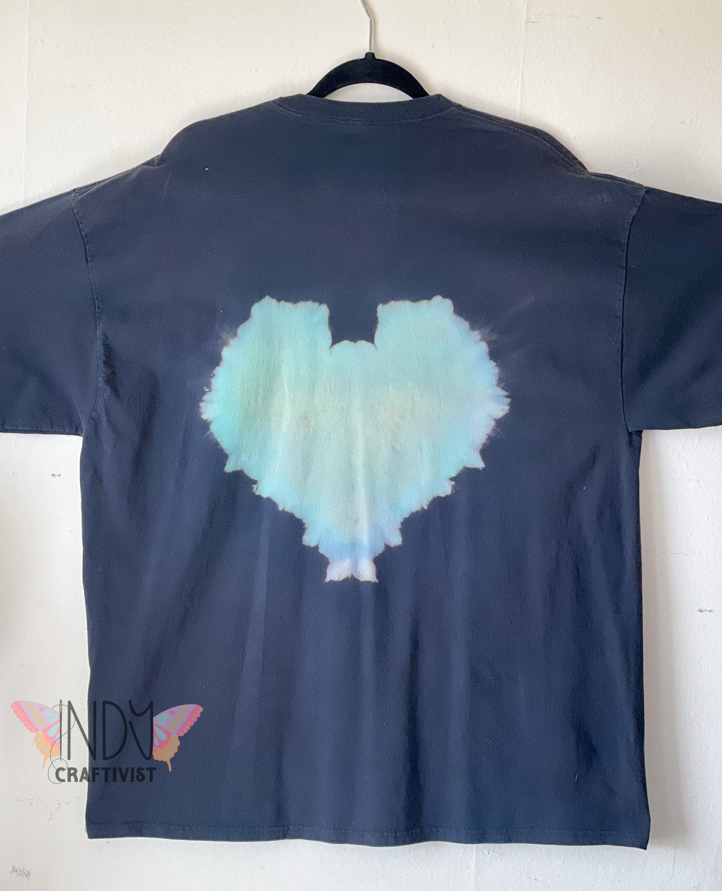 Tough Love Adult 2X Reverse Dyed Tie Dye T-shirt