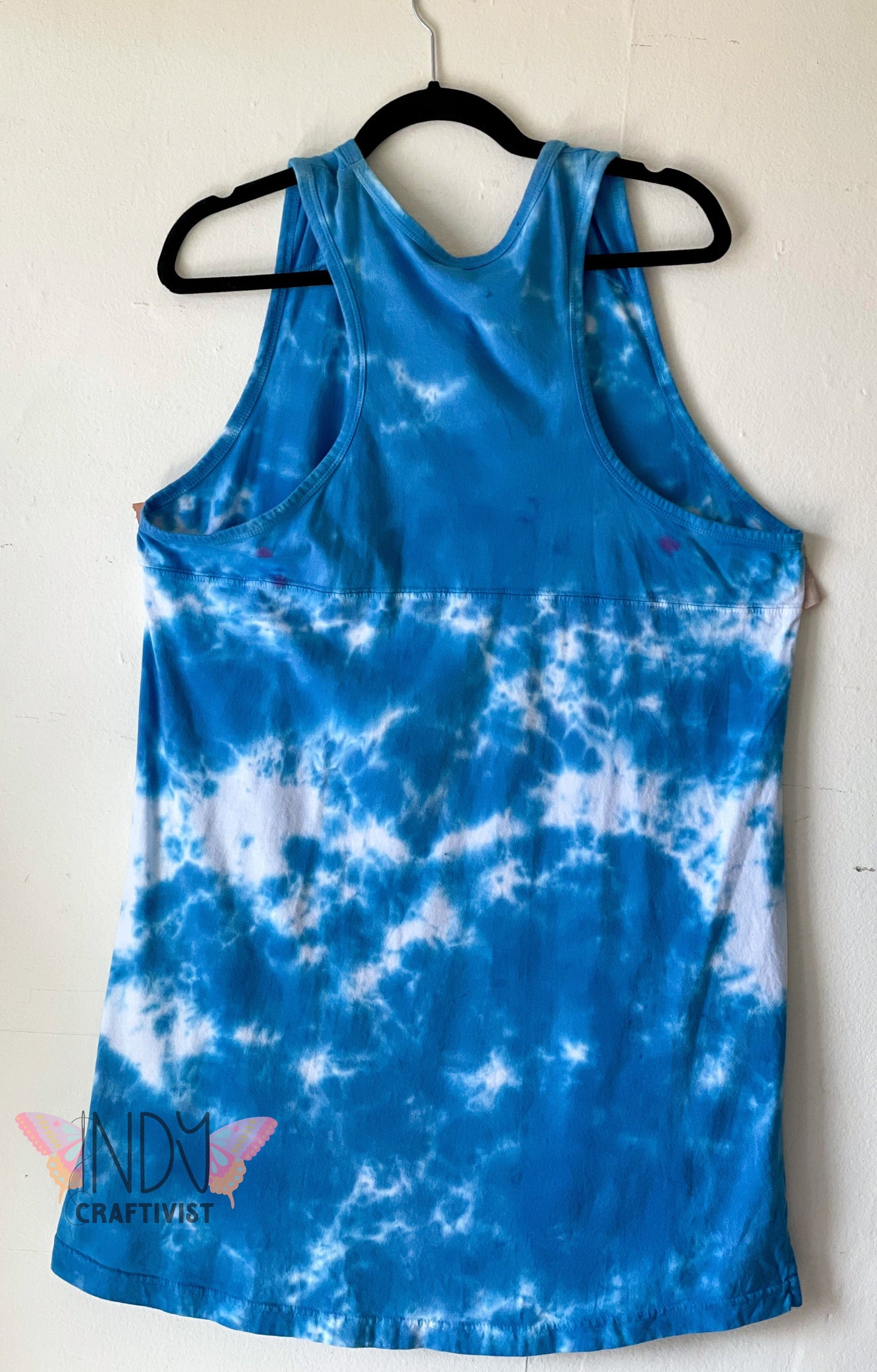 Flower Adult 2X Tie Dye Tank Top Dress