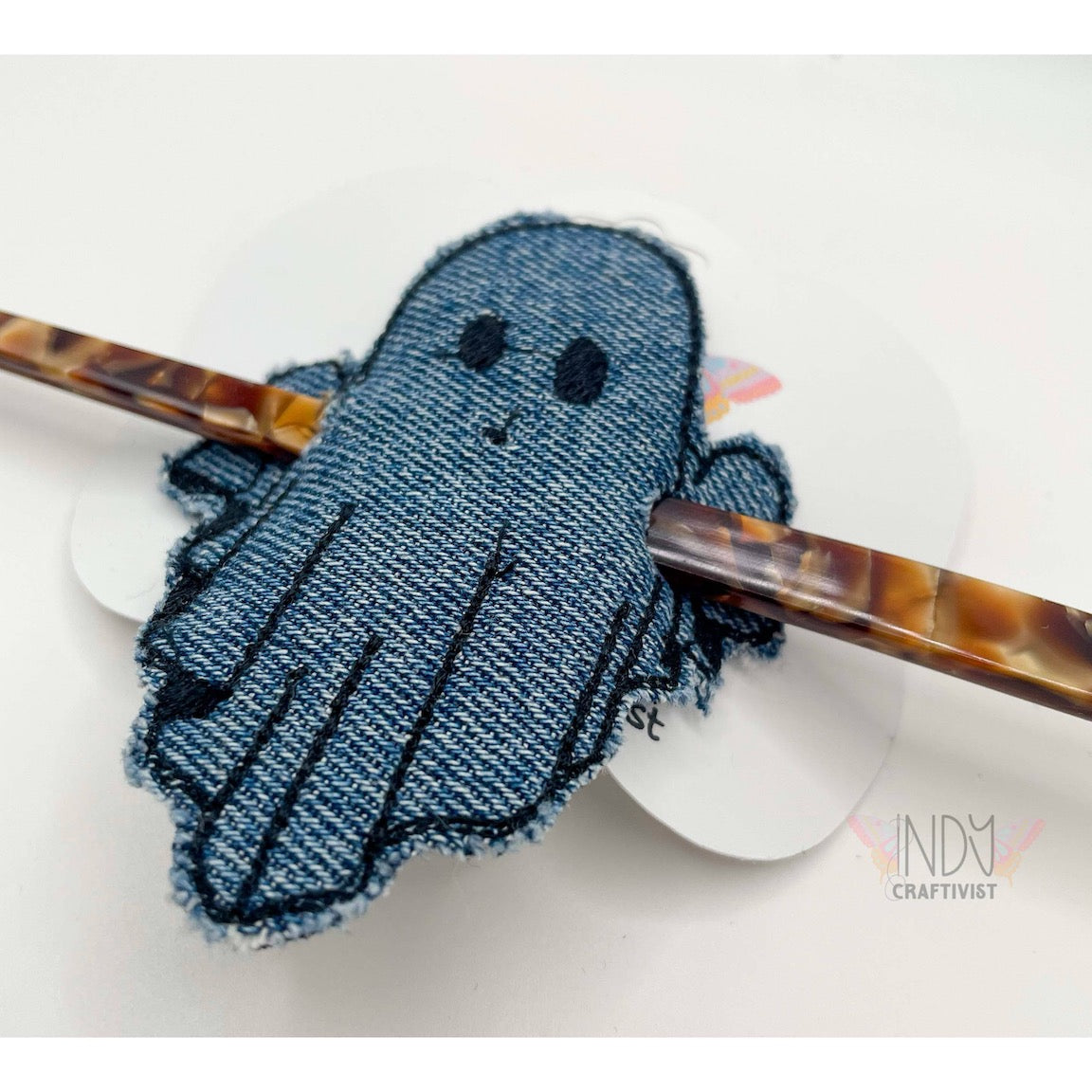 Upcycled Ghost Bun Jewelry