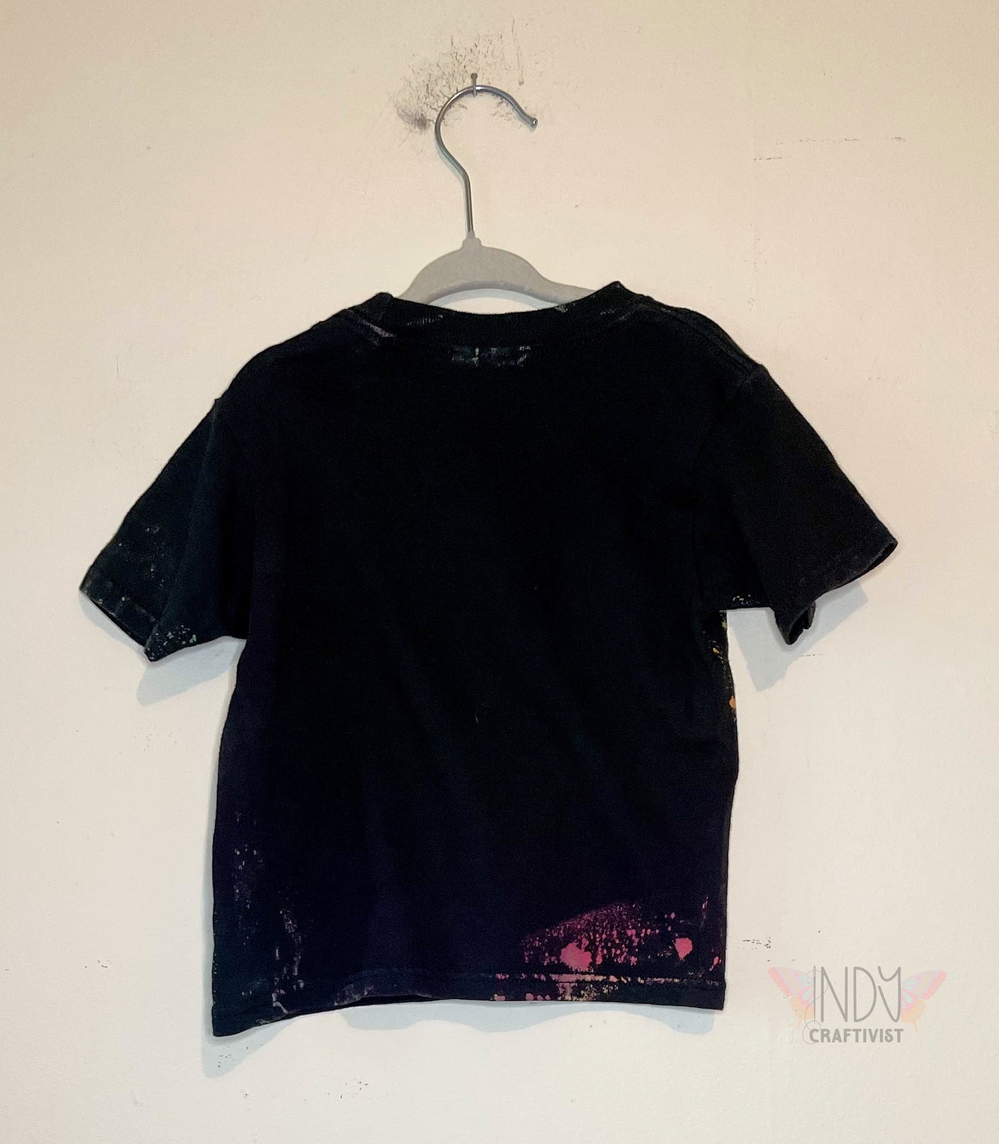 Pumpkin 3T Halloween Reverse Tie Dyed T-shirt