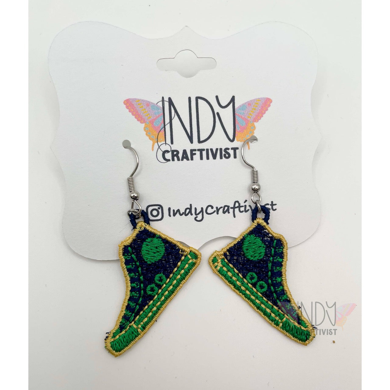 Made-To-Order I'm Speaking Converse Like Earrings