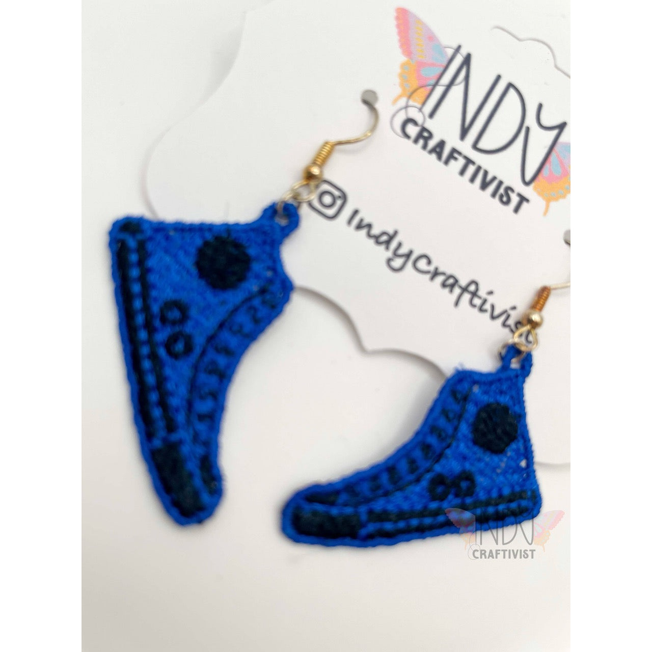 Made-To-Order I'm Speaking Converse Like Earrings