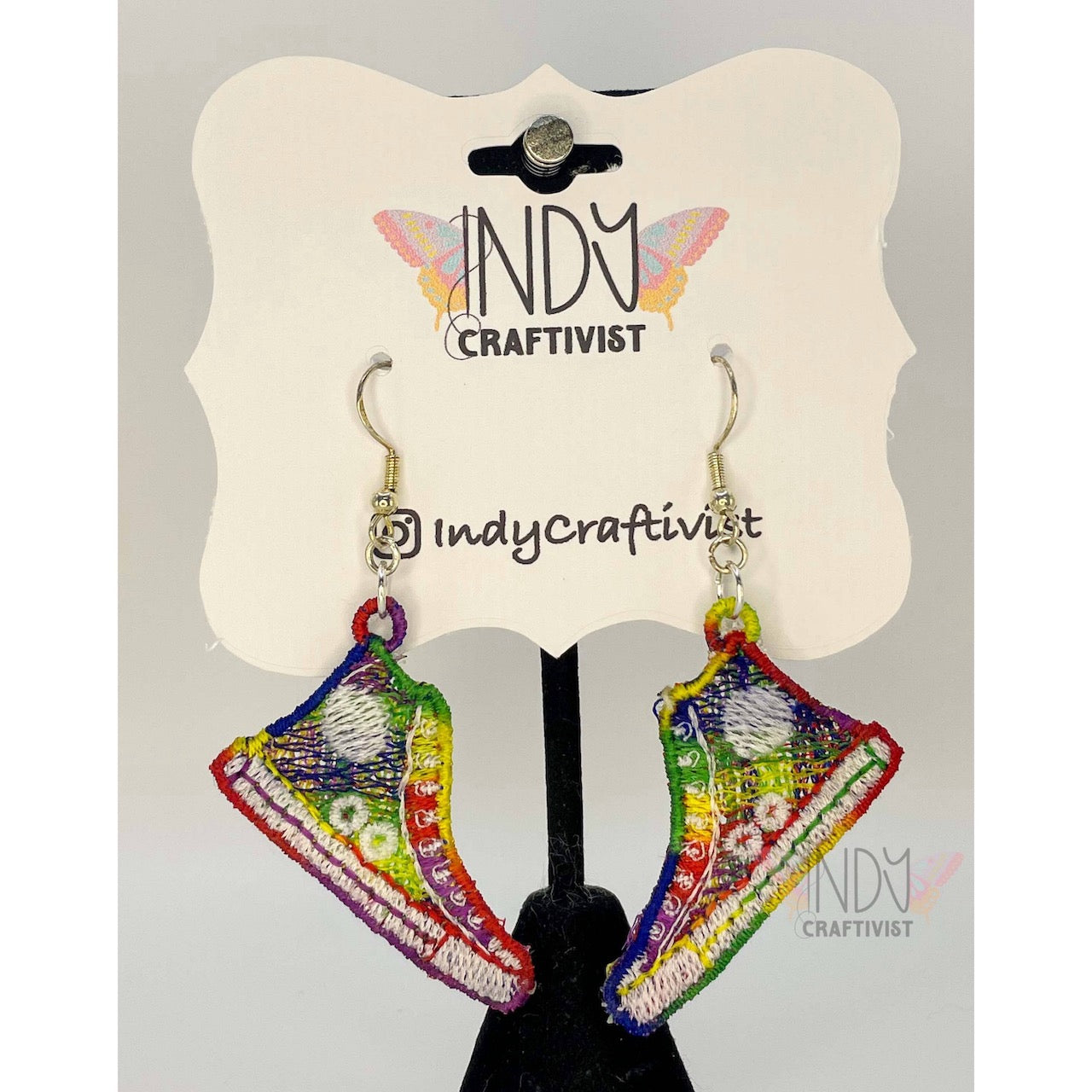 Made-To-Order I'm Speaking Converse Like Earrings