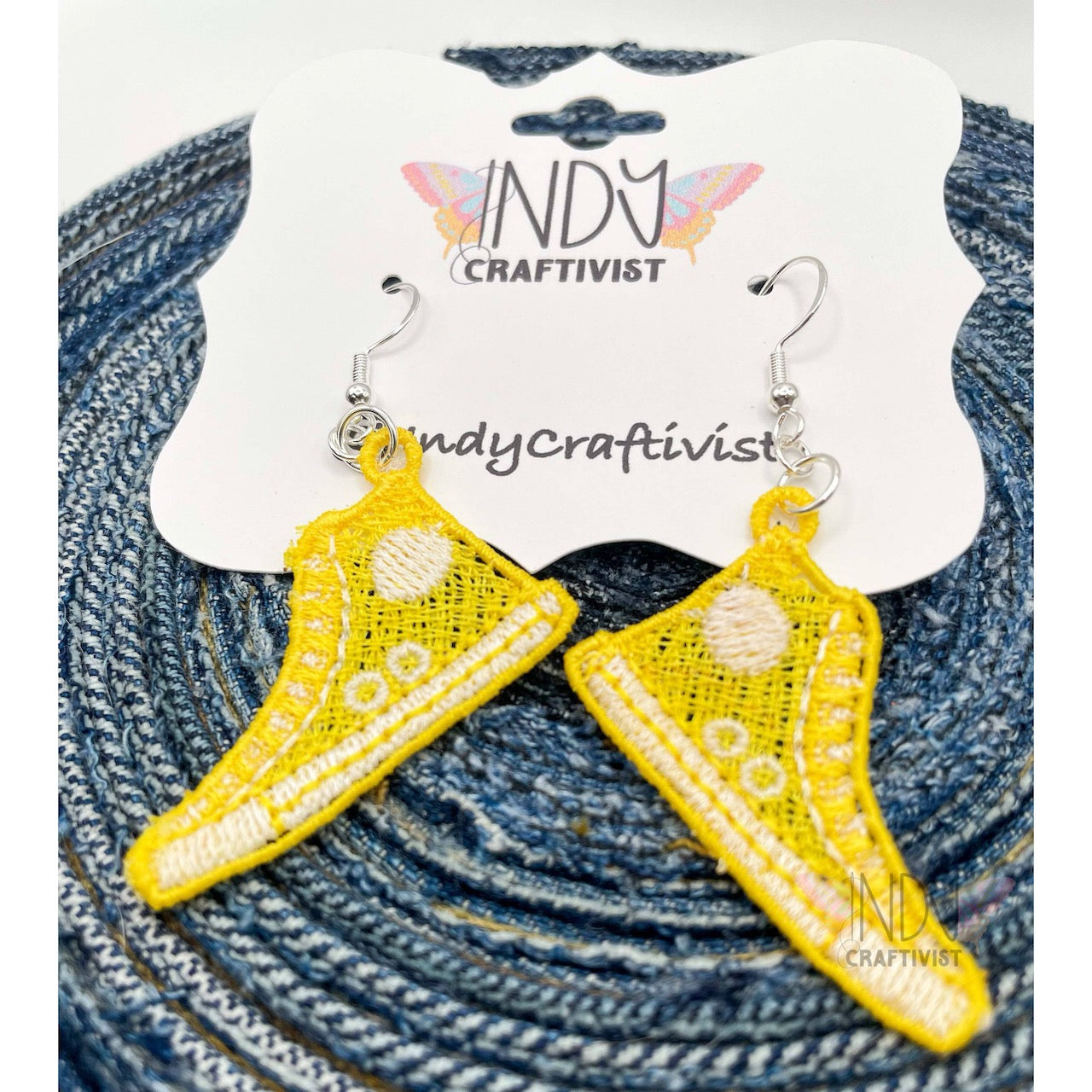 Made-To-Order I'm Speaking Converse Like Earrings
