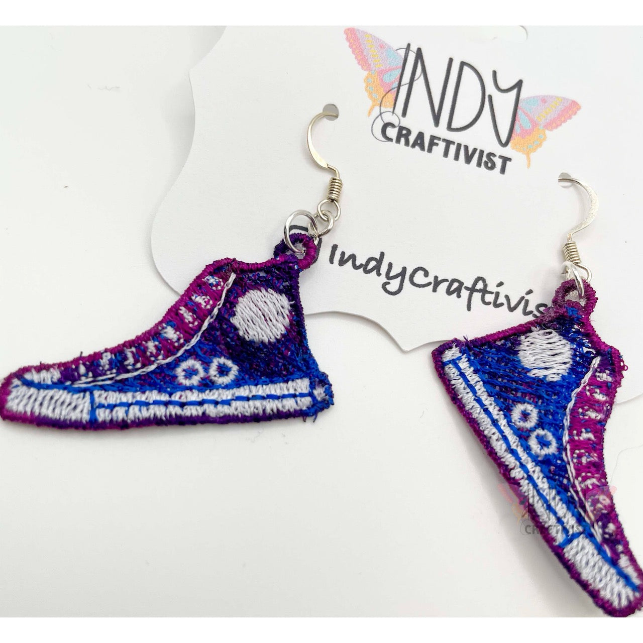 Made-To-Order I'm Speaking Converse Like Earrings