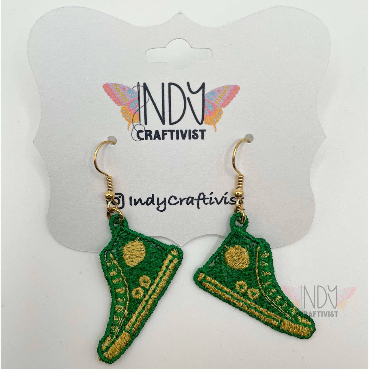 Made-To-Order I'm Speaking Converse Like Earrings
