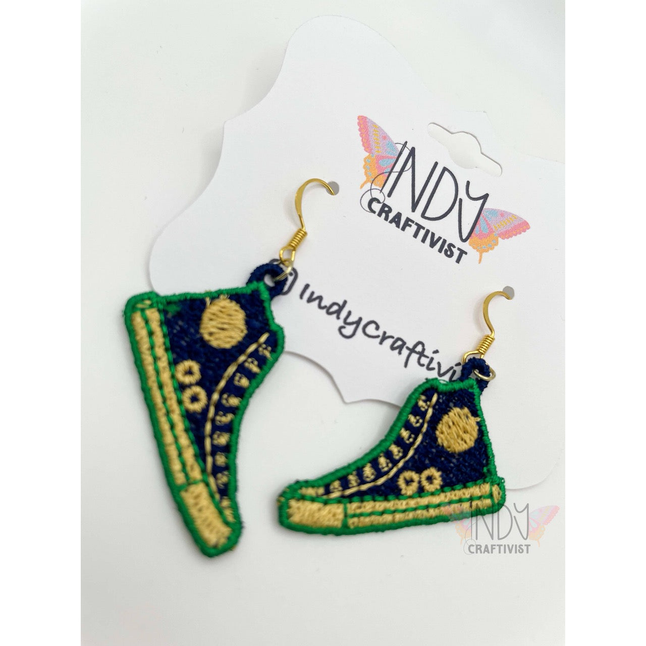 Made-To-Order I'm Speaking Converse Like Earrings