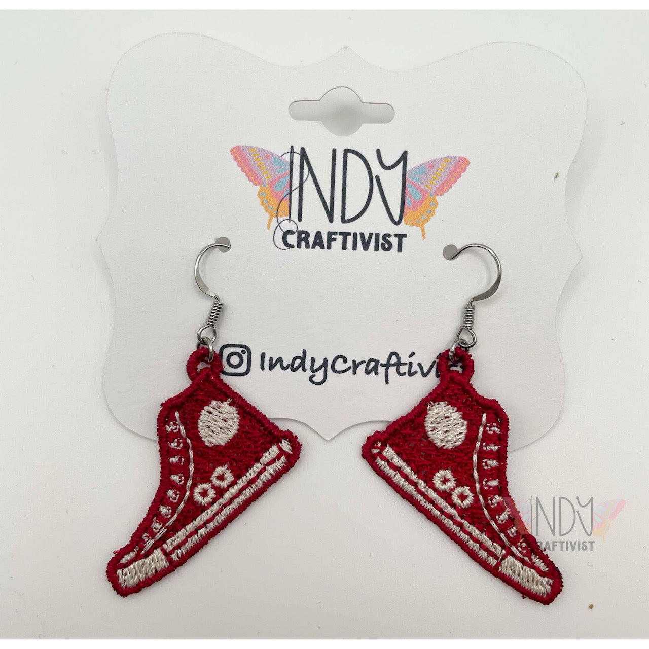 Made-To-Order I'm Speaking Converse Like Earrings