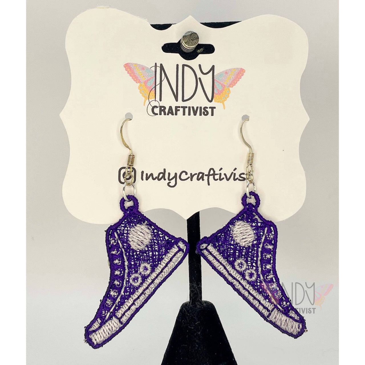 Made-To-Order I'm Speaking Converse Like Earrings