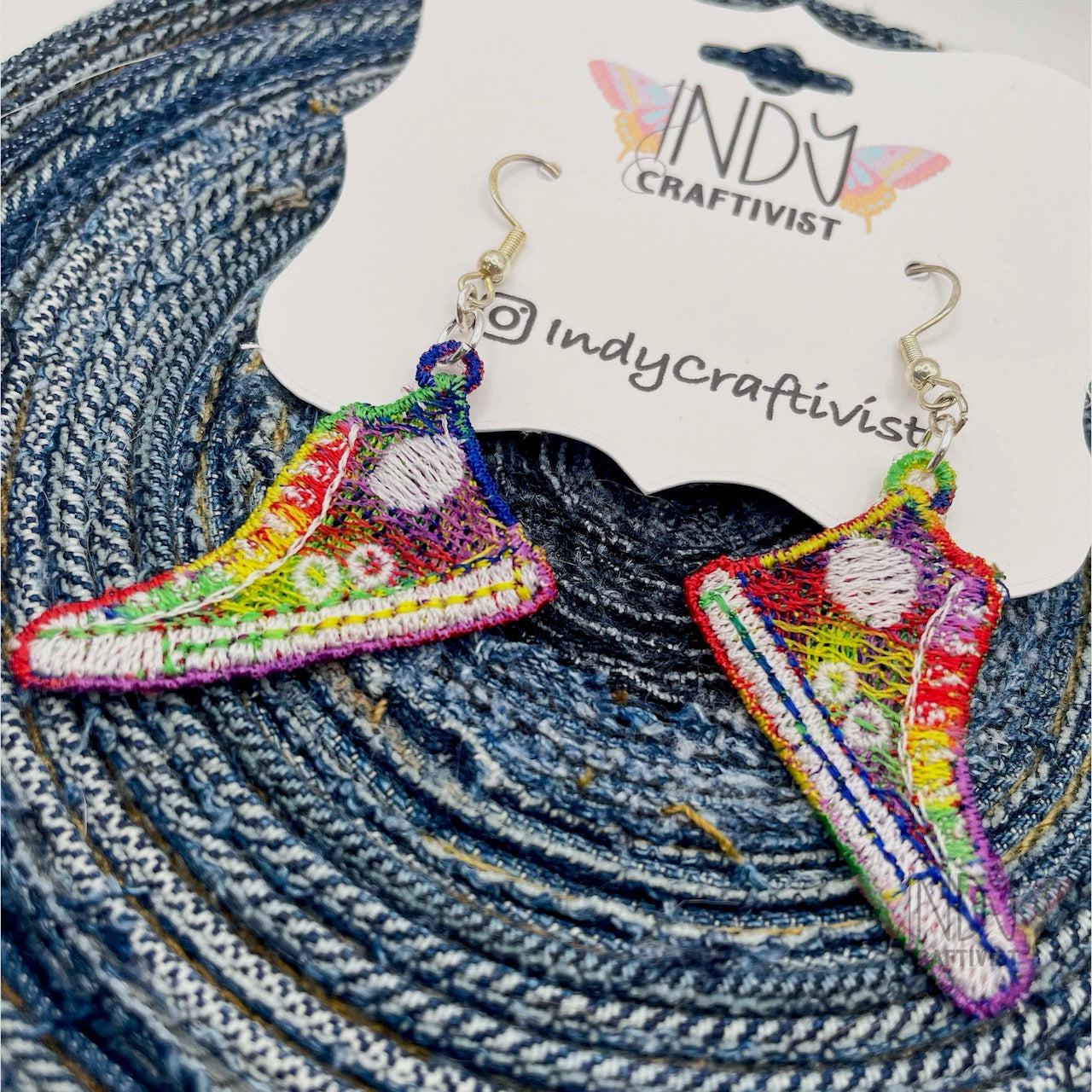 Made-To-Order I'm Speaking Converse Like Earrings