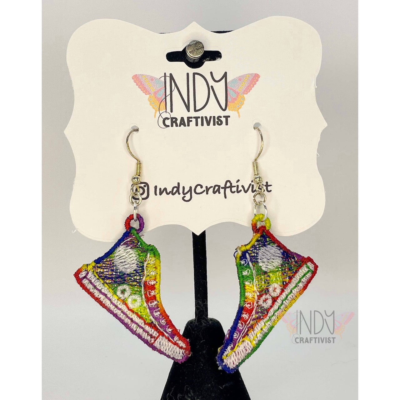 Made-To-Order I'm Speaking Converse Like Earrings