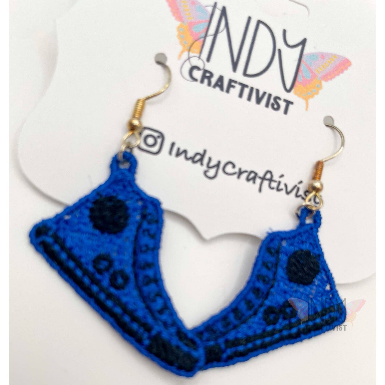 Made-To-Order I'm Speaking Converse Like Earrings