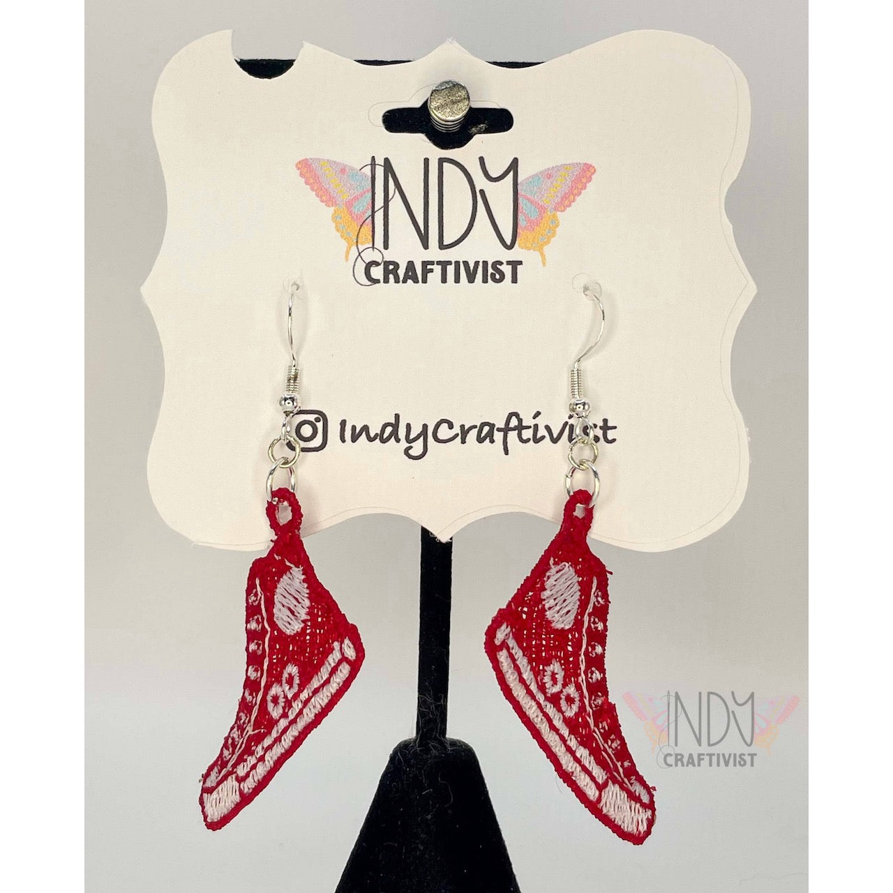 Made-To-Order I'm Speaking Converse Like Earrings
