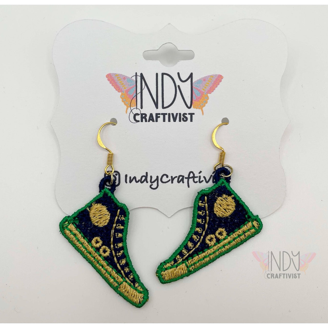 Made-To-Order I'm Speaking Converse Like Earrings