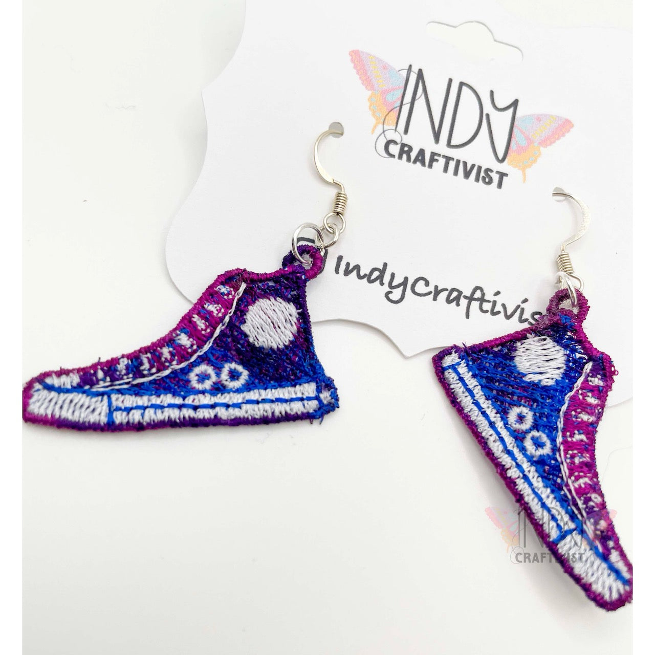 Made-To-Order I'm Speaking Converse Like Earrings
