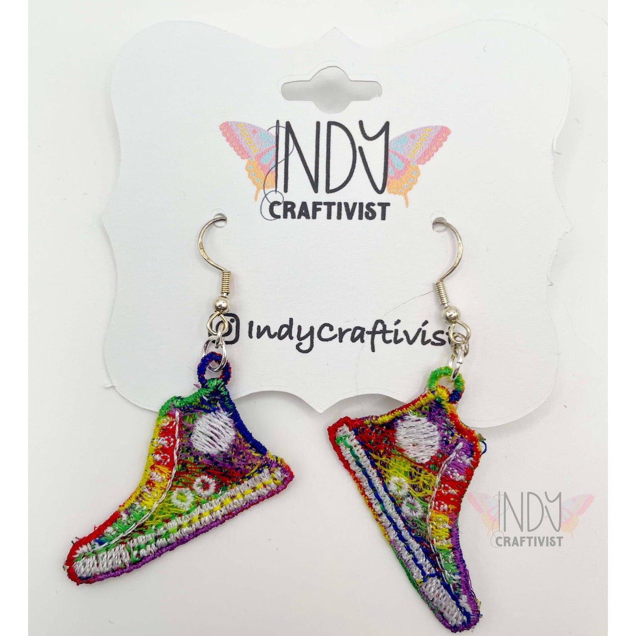 Made-To-Order I'm Speaking Converse Like Earrings
