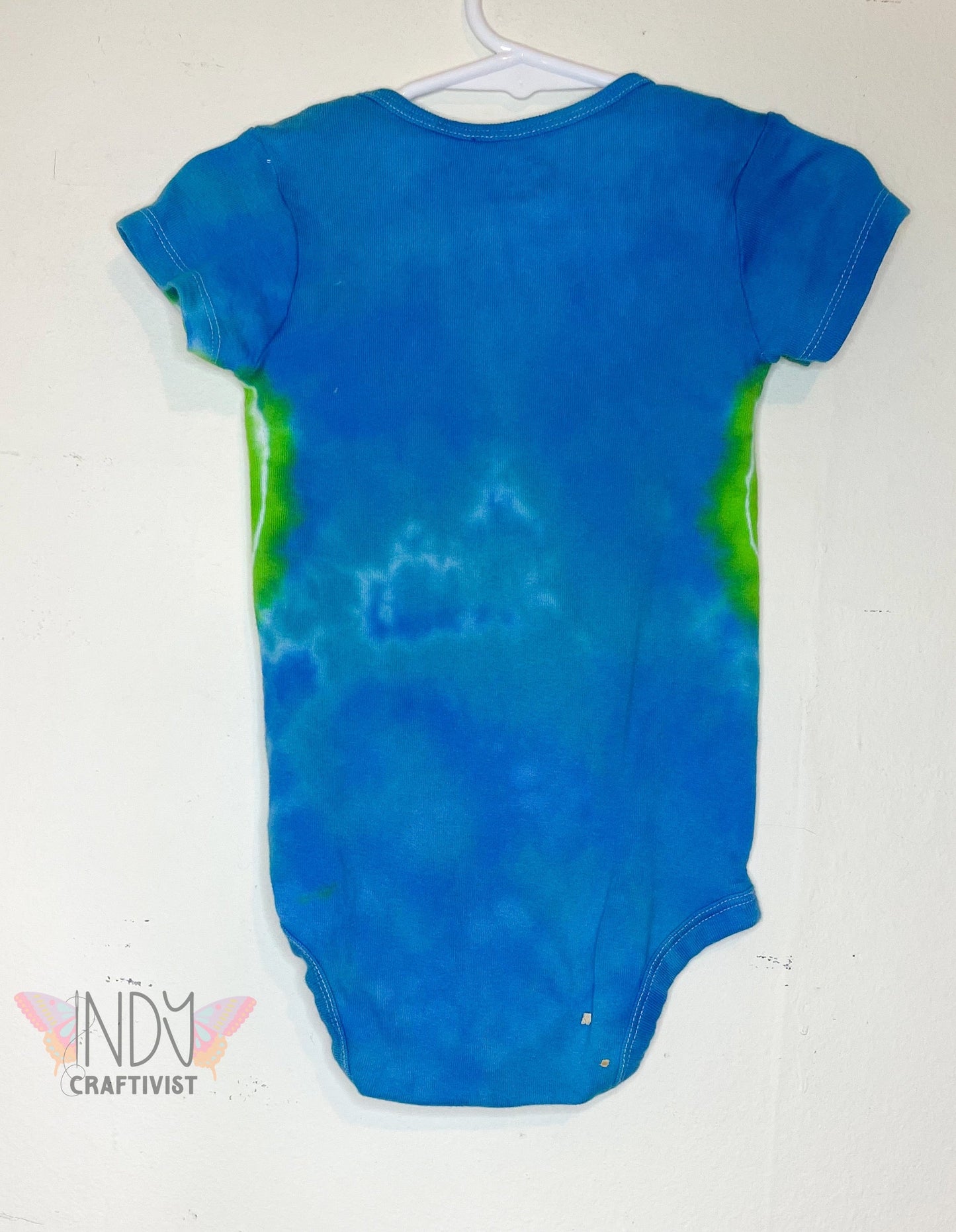 24M Heart Tie Dyed Onesie