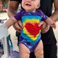 12M Ice Dyed Infant Bodysuit