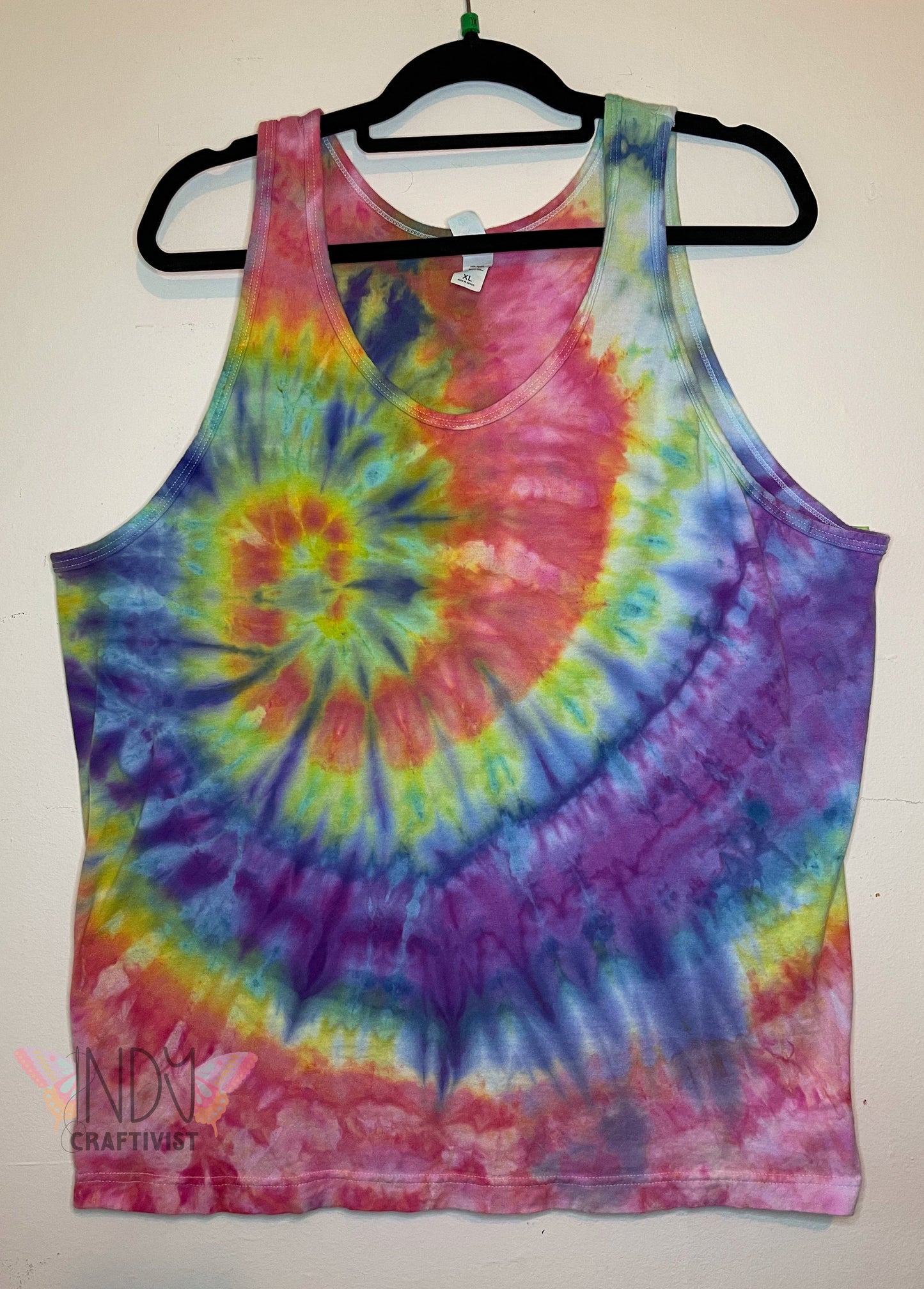Extra Large Ice Dye Tank Top