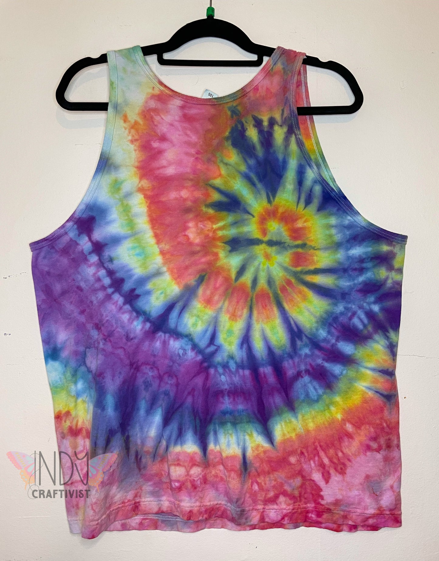 Extra Large Ice Dye Tank Top