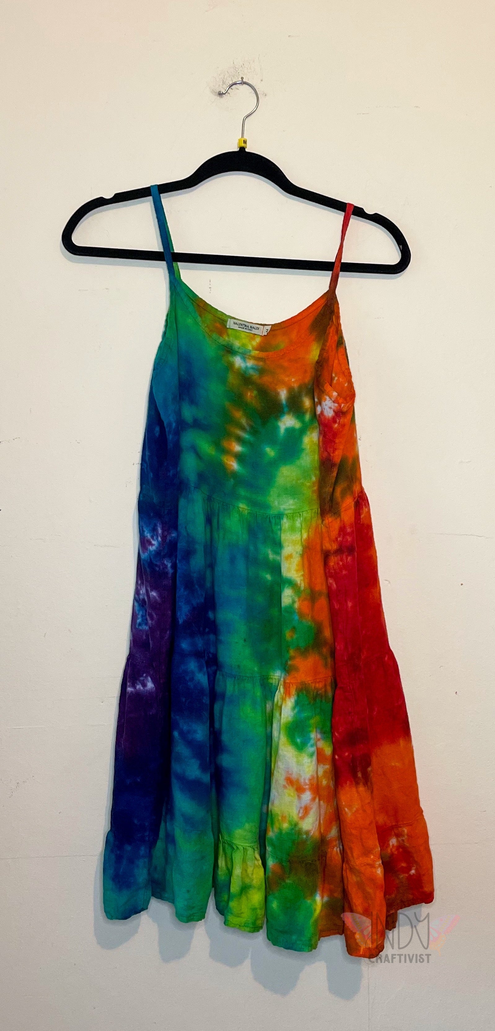Valentina Naldi Upcycled Tie Dye Dress