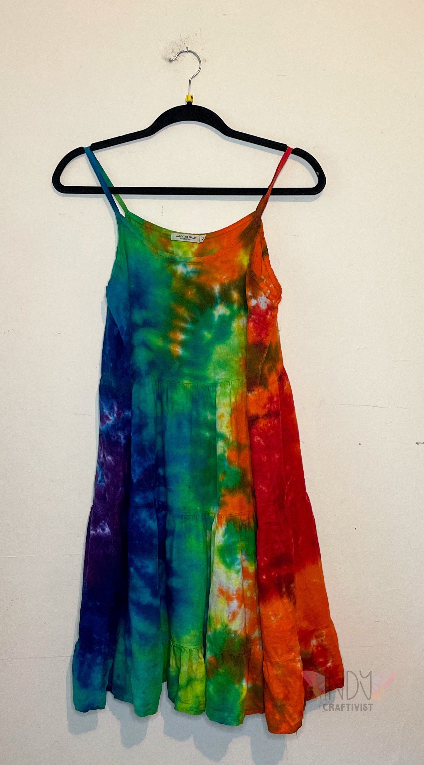 Valentina Naldi Upcycled Tie Dye Dress