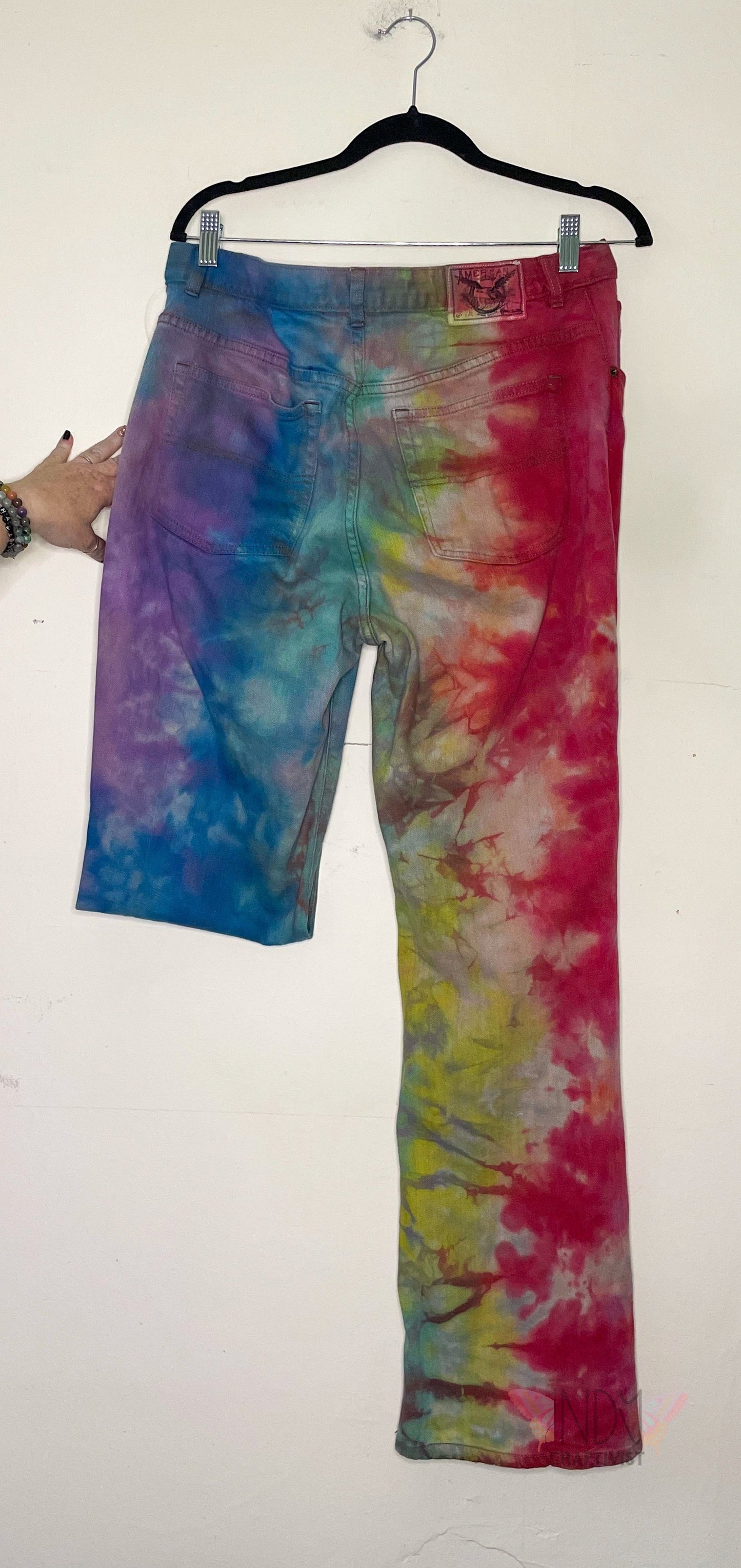 Size 12 Tie Dyed Bootcut Pants