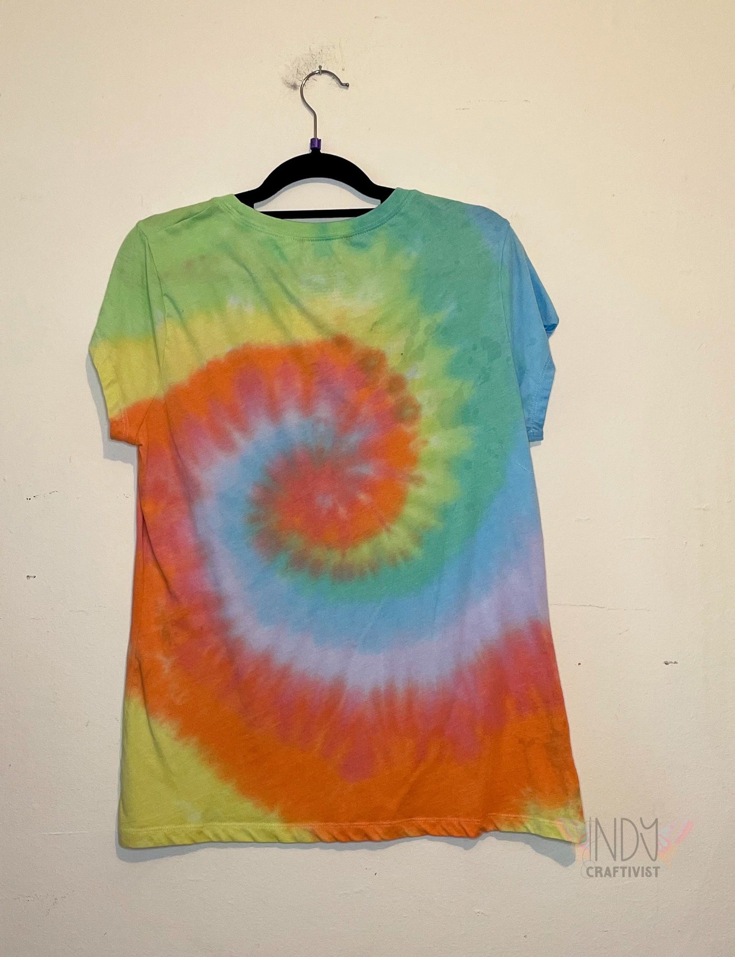 Clear Your Mind Juniors 3X Tie Dye T-shirt