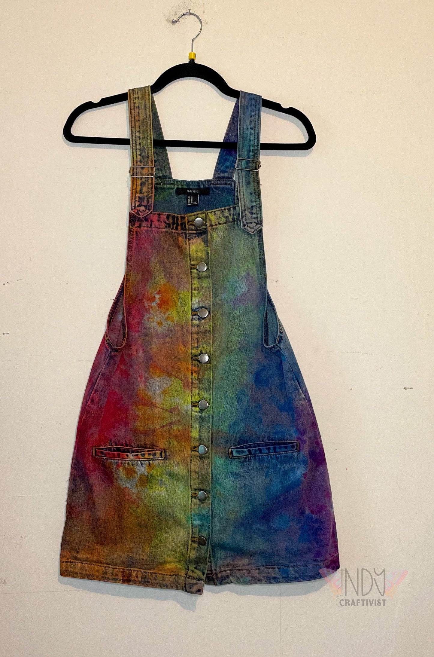 Medium Forever 21 Denim Jumper