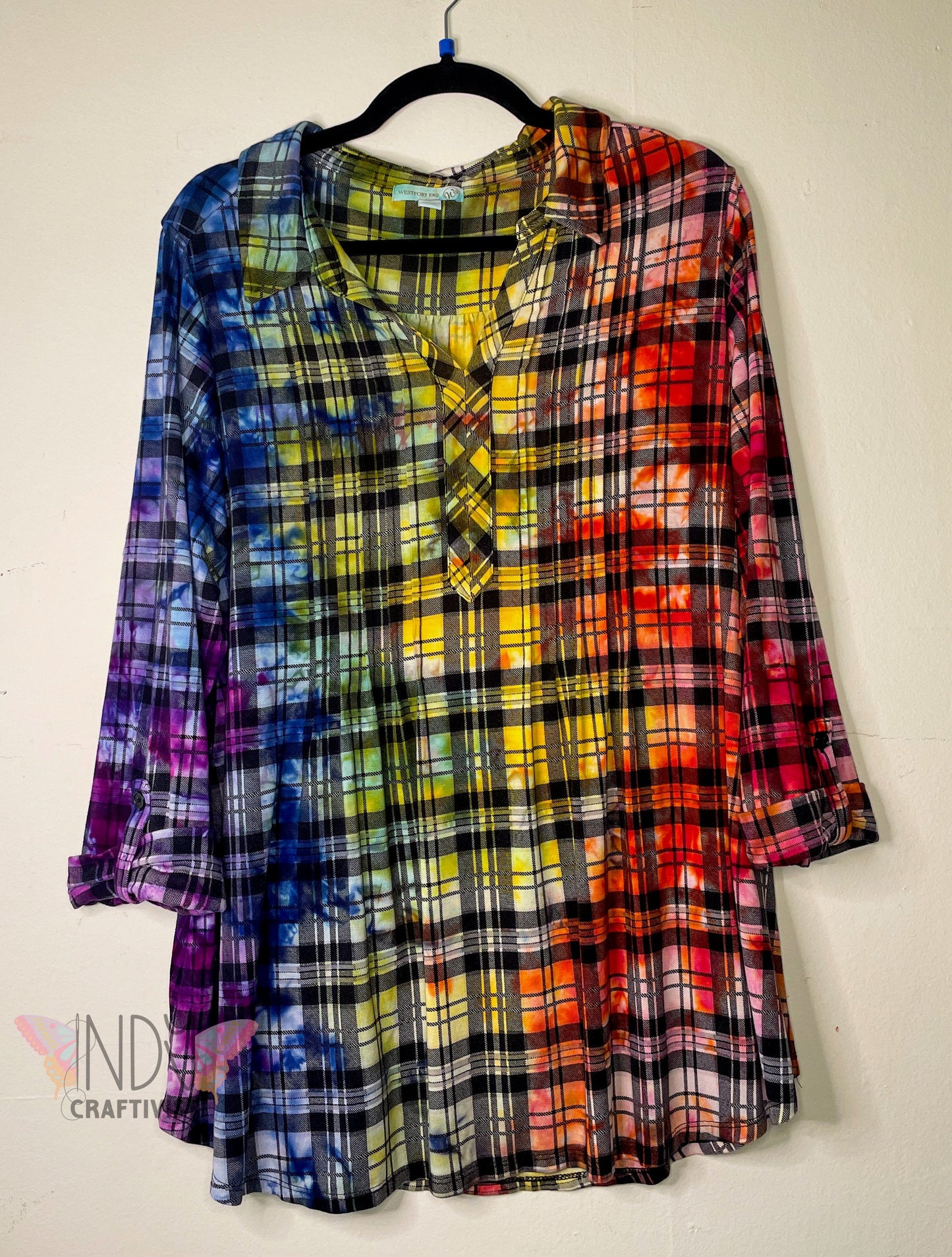 XX Large Upcycled Tie Dyed Dress