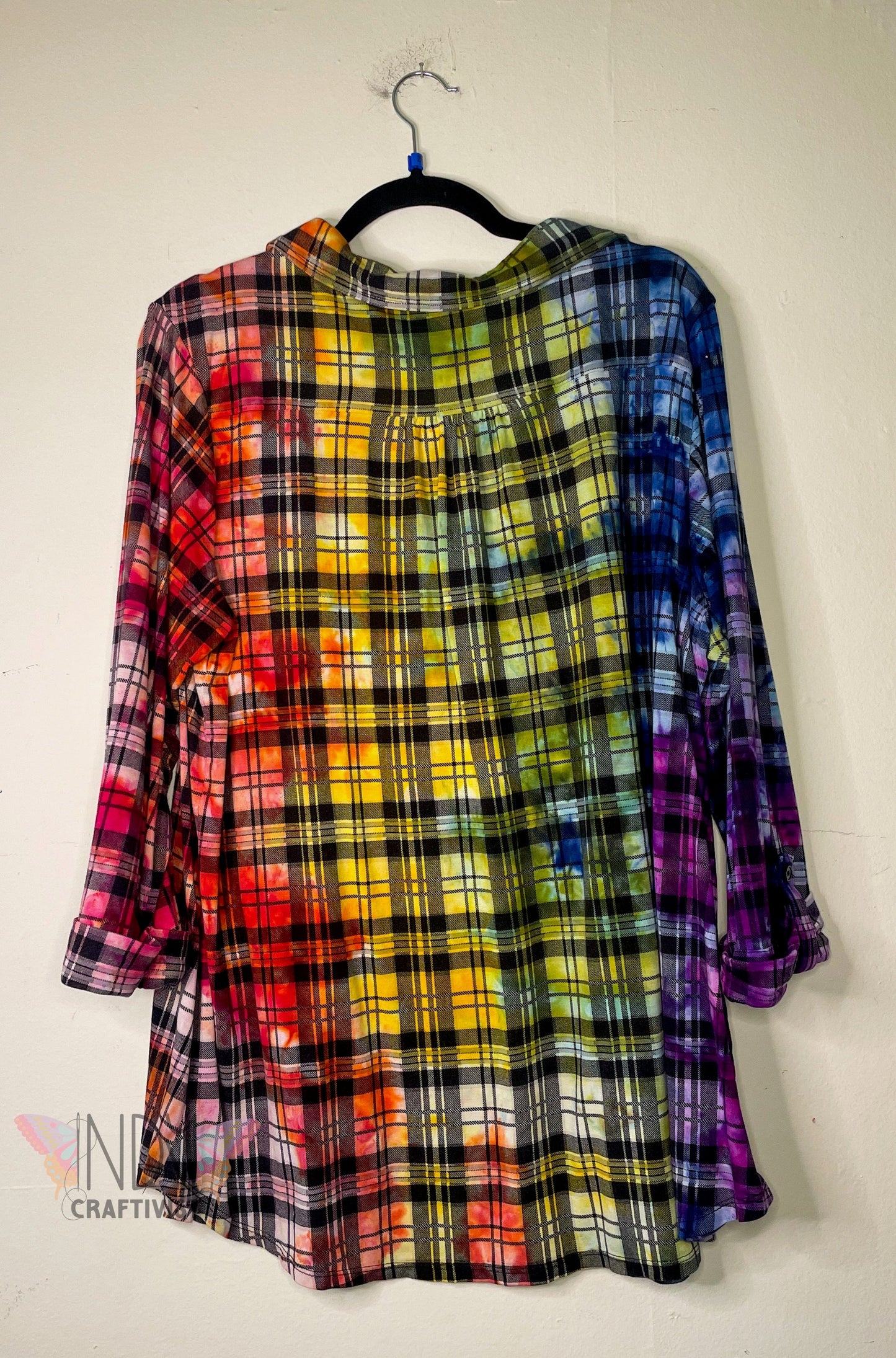 XX Large Upcycled Tie Dyed Dress