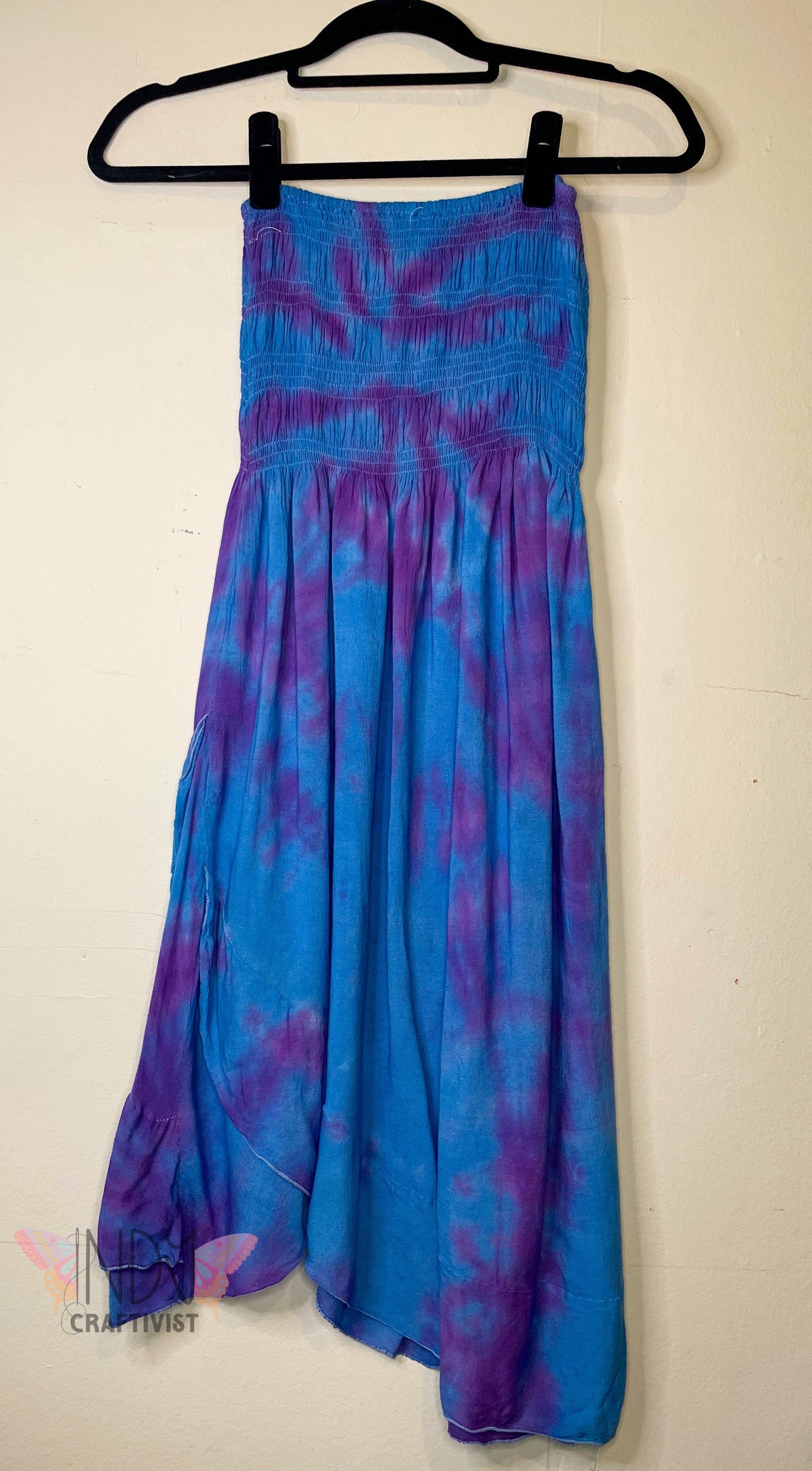 Adult Small Tie Dye Convertible Dress or Skirt