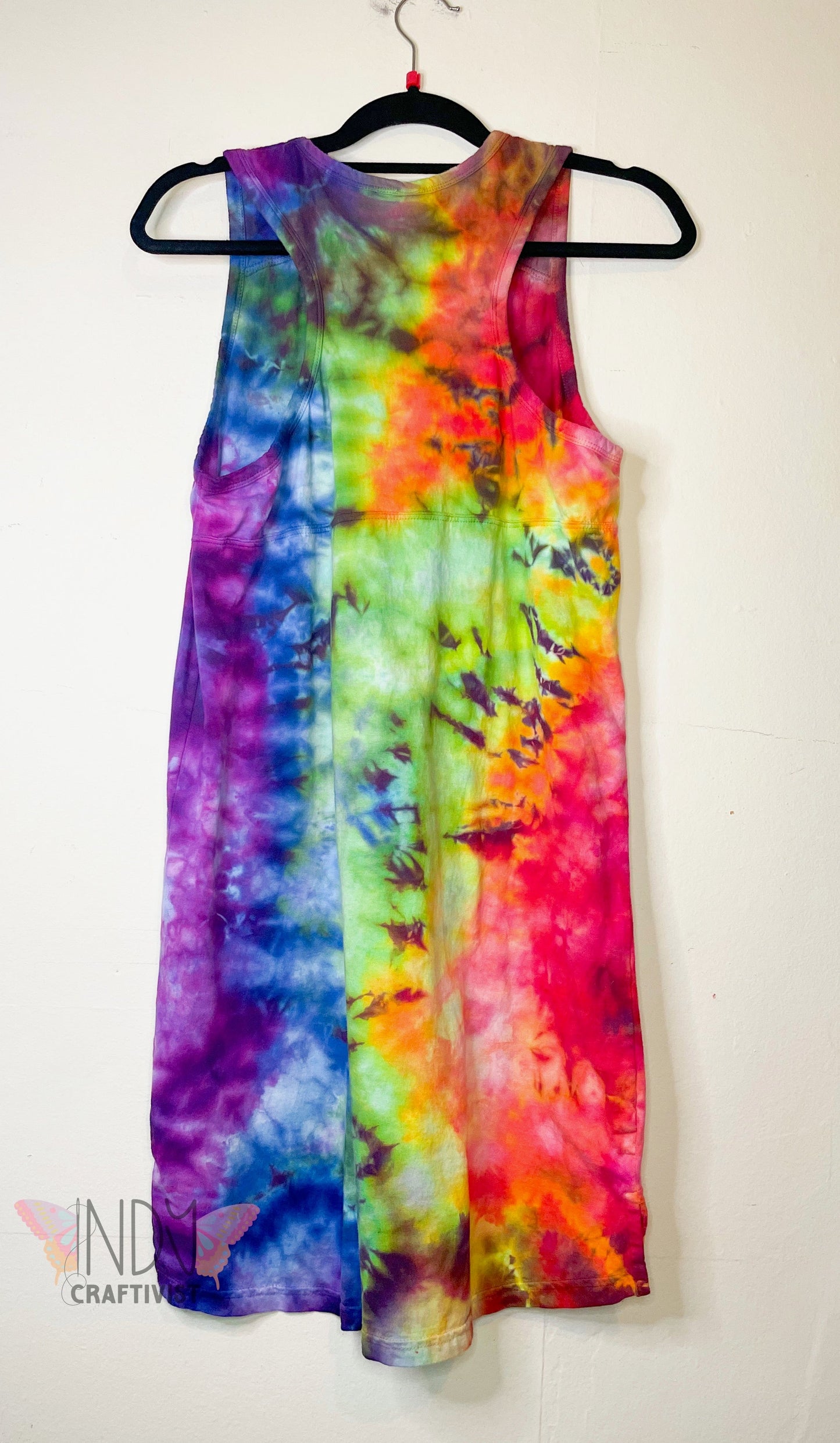 Racerback Adult Large Tie Dye Tank Top Dress