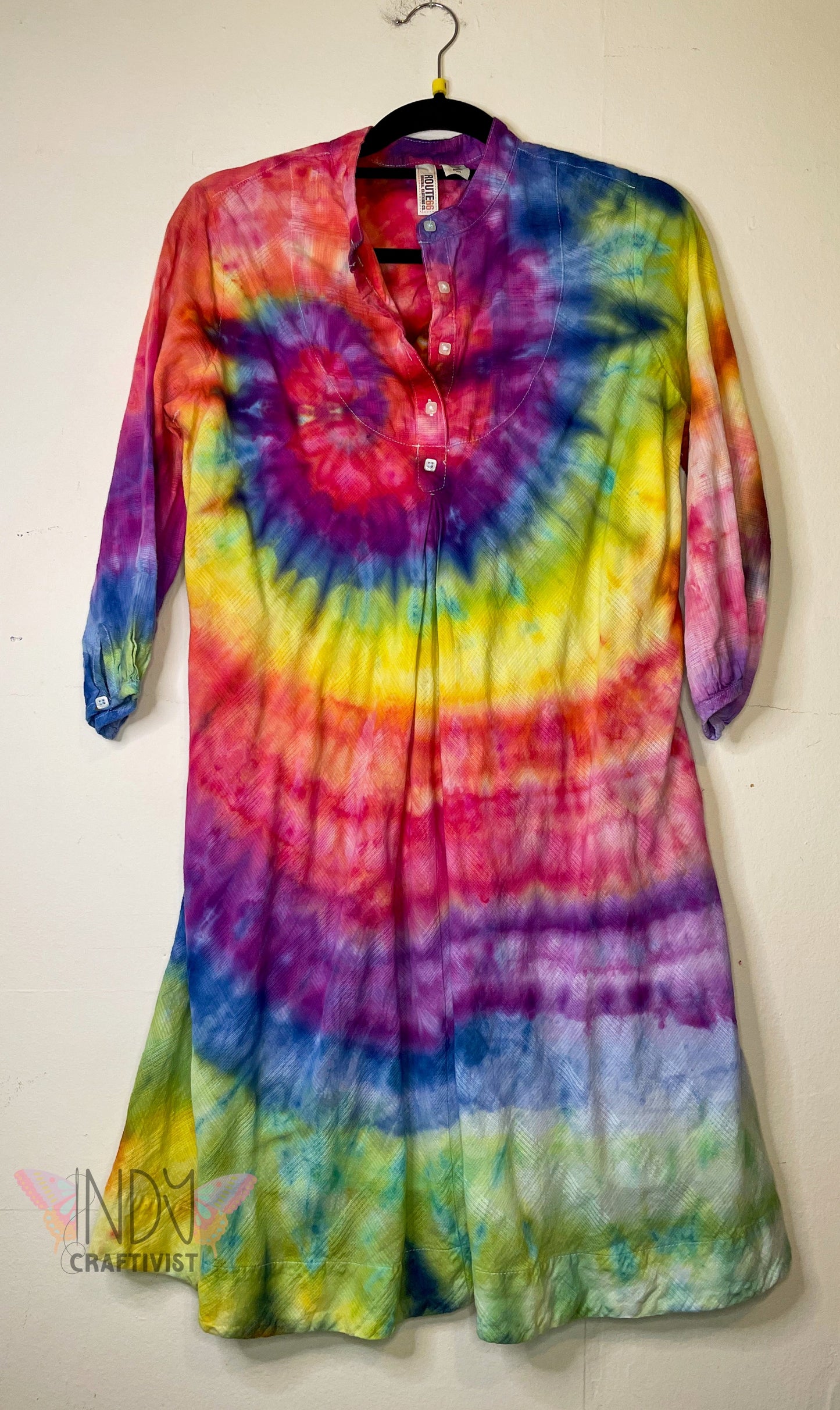 Medium Upcycled Tie Dyed Dress