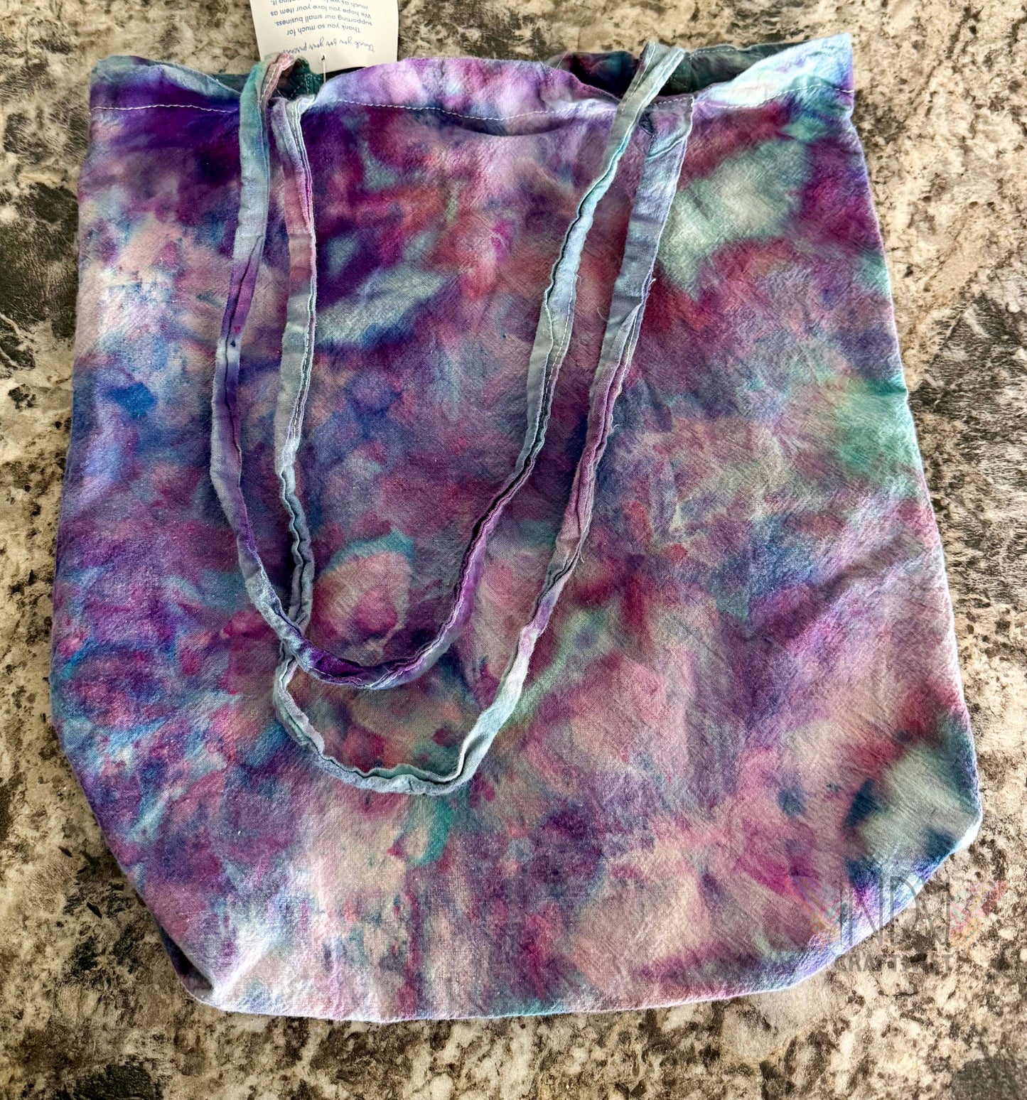 Ice Dyed Scrunch Tote
