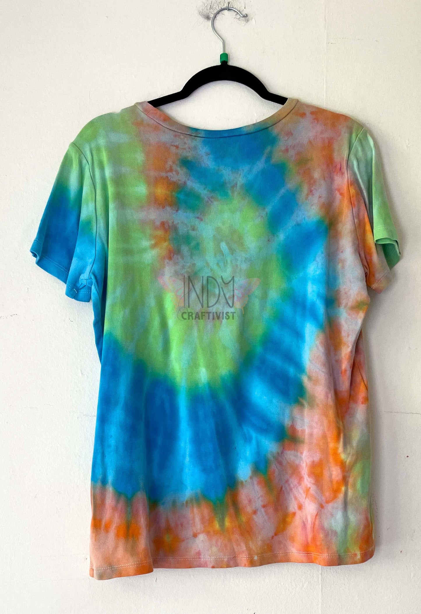 Adult Extra Large Upcycled Tie Dye T-shirt