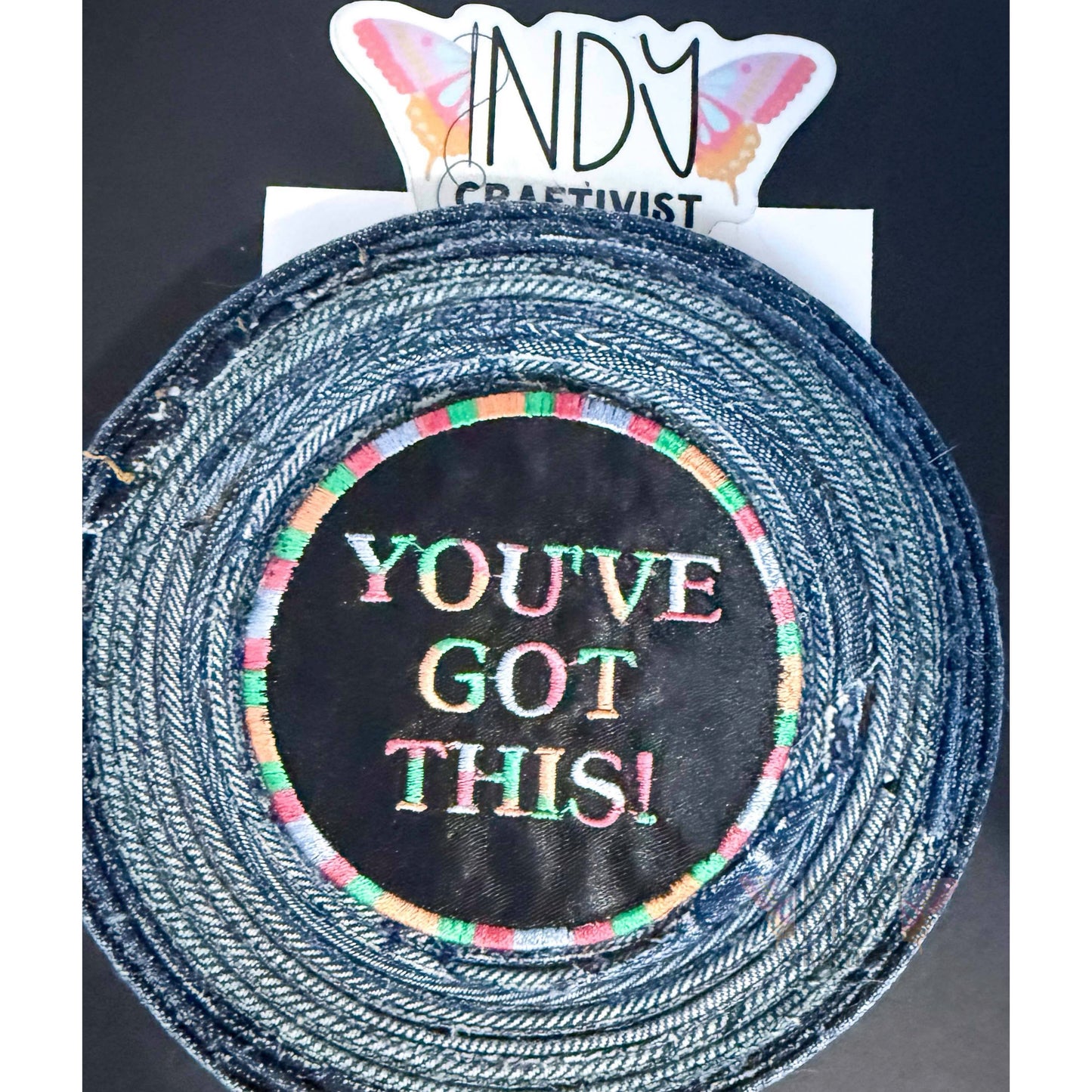 Black You've Got This Upcycled Patch