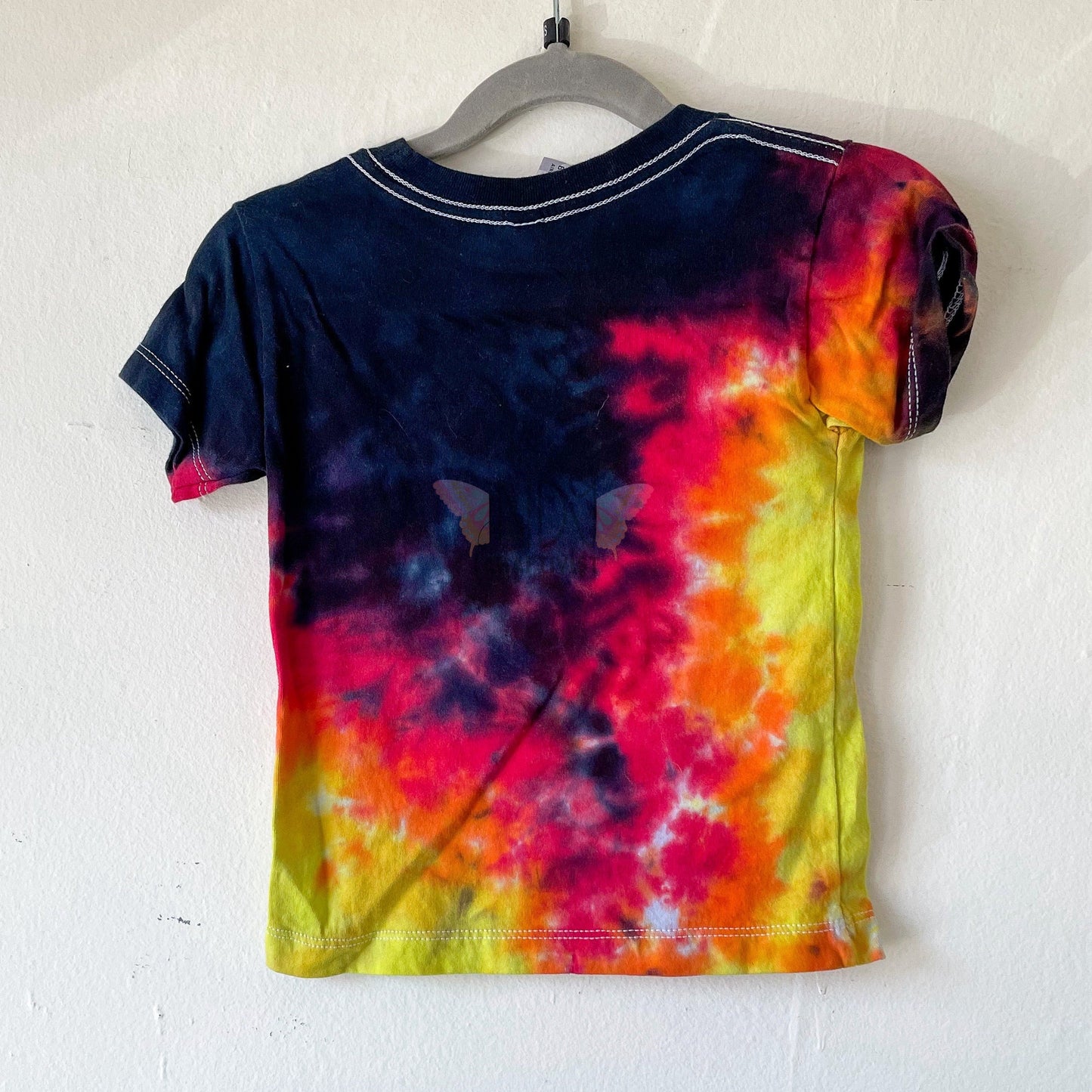 2T Kids Fire Tie Dyed T-shirts