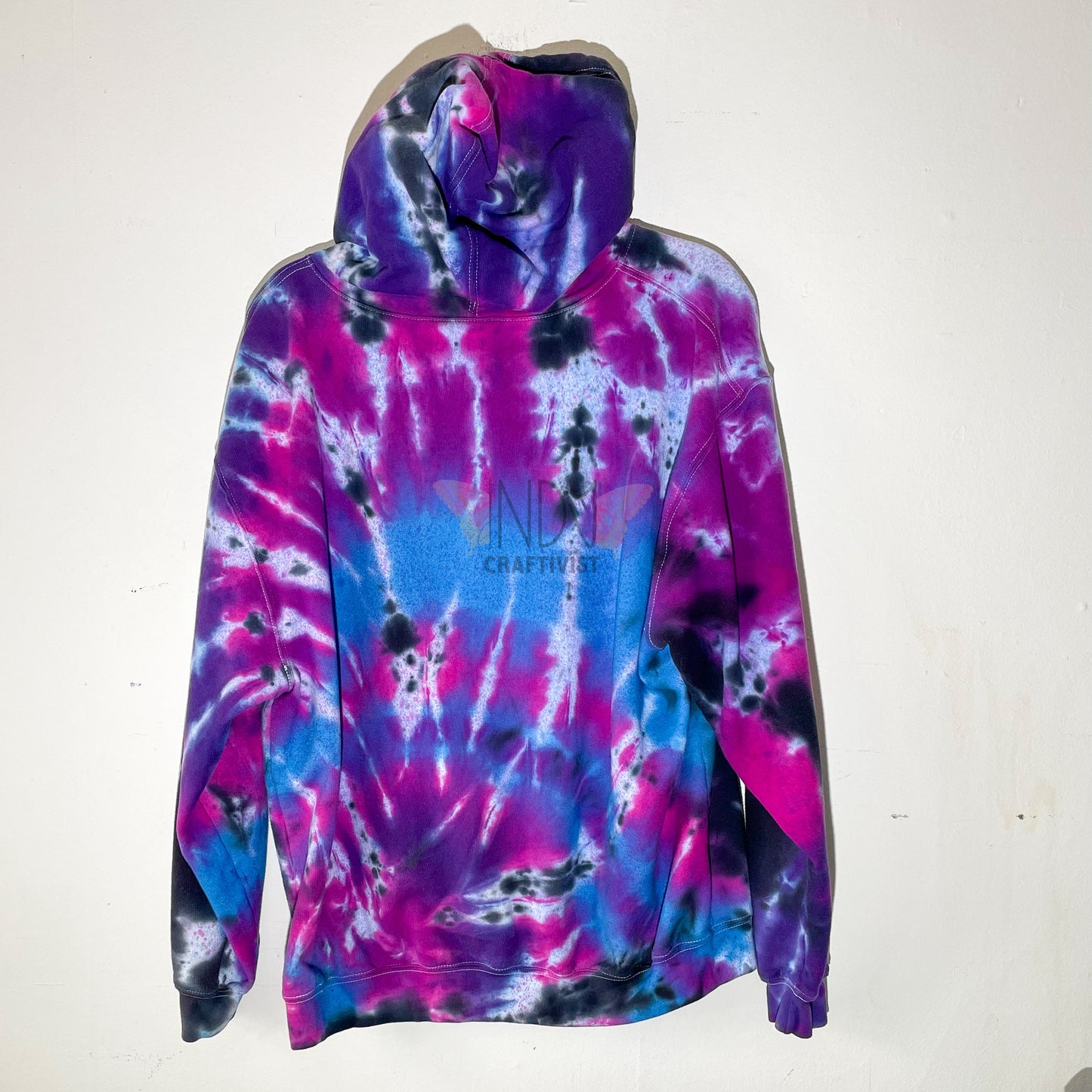 Adult Extra Large Long Sleeve Tie Dye Hoodie