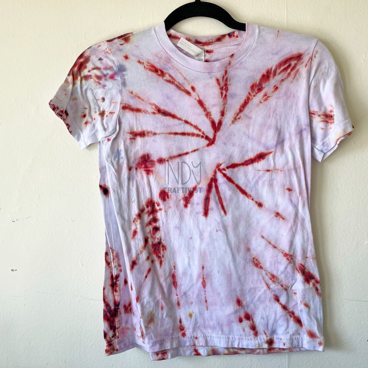 Kids Medium Ice Dyed Tie Dyed T-shirt