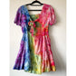 Upcycled Tie Dye Tank Top Dress