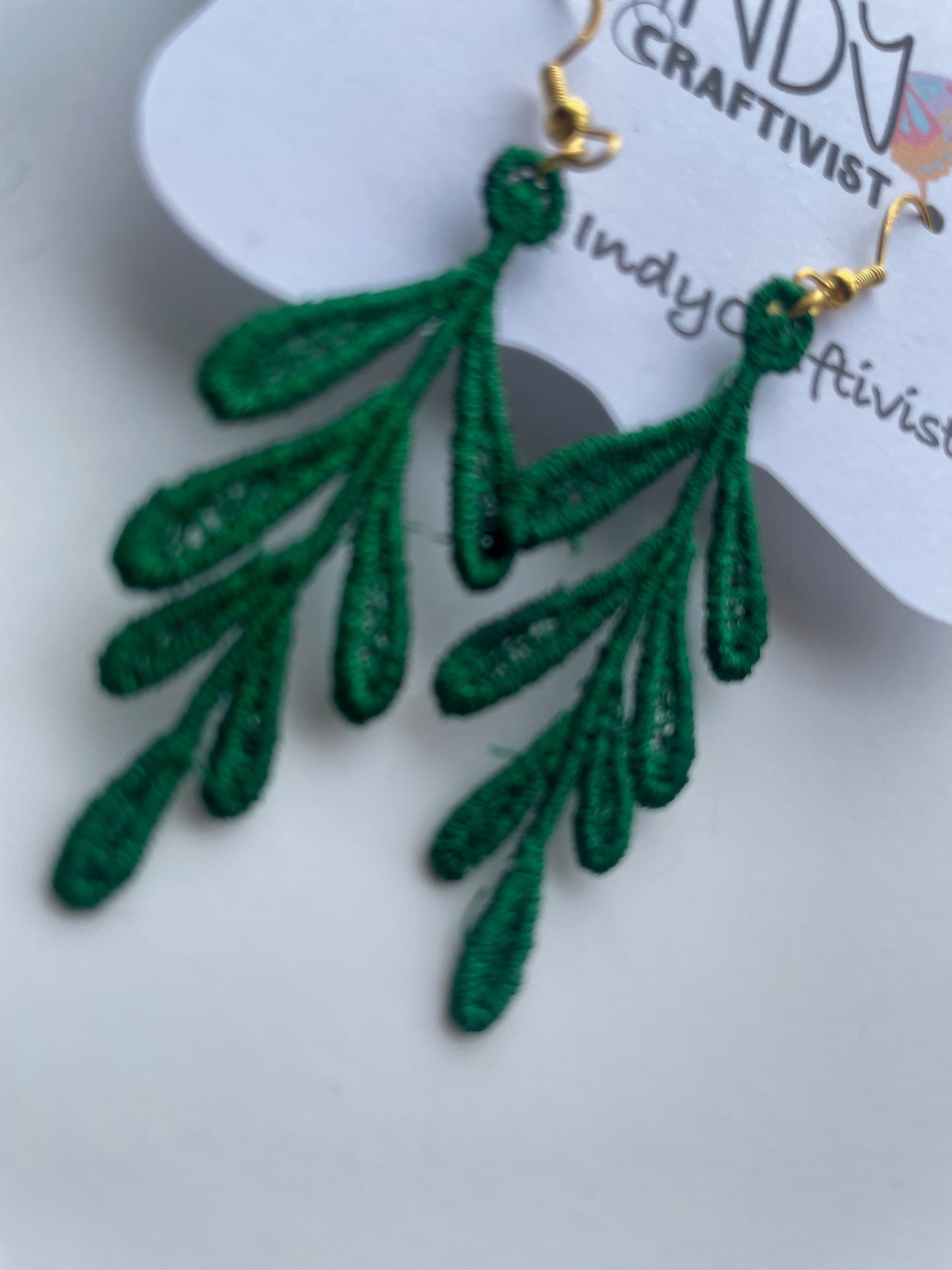 Made-to-Order Plant Drop Earrings