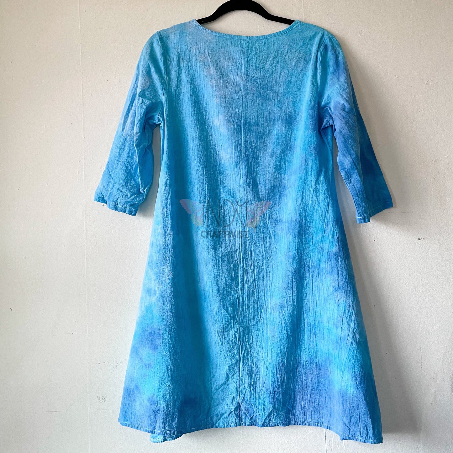 Adult Small Upcycled Tie Dye Dress