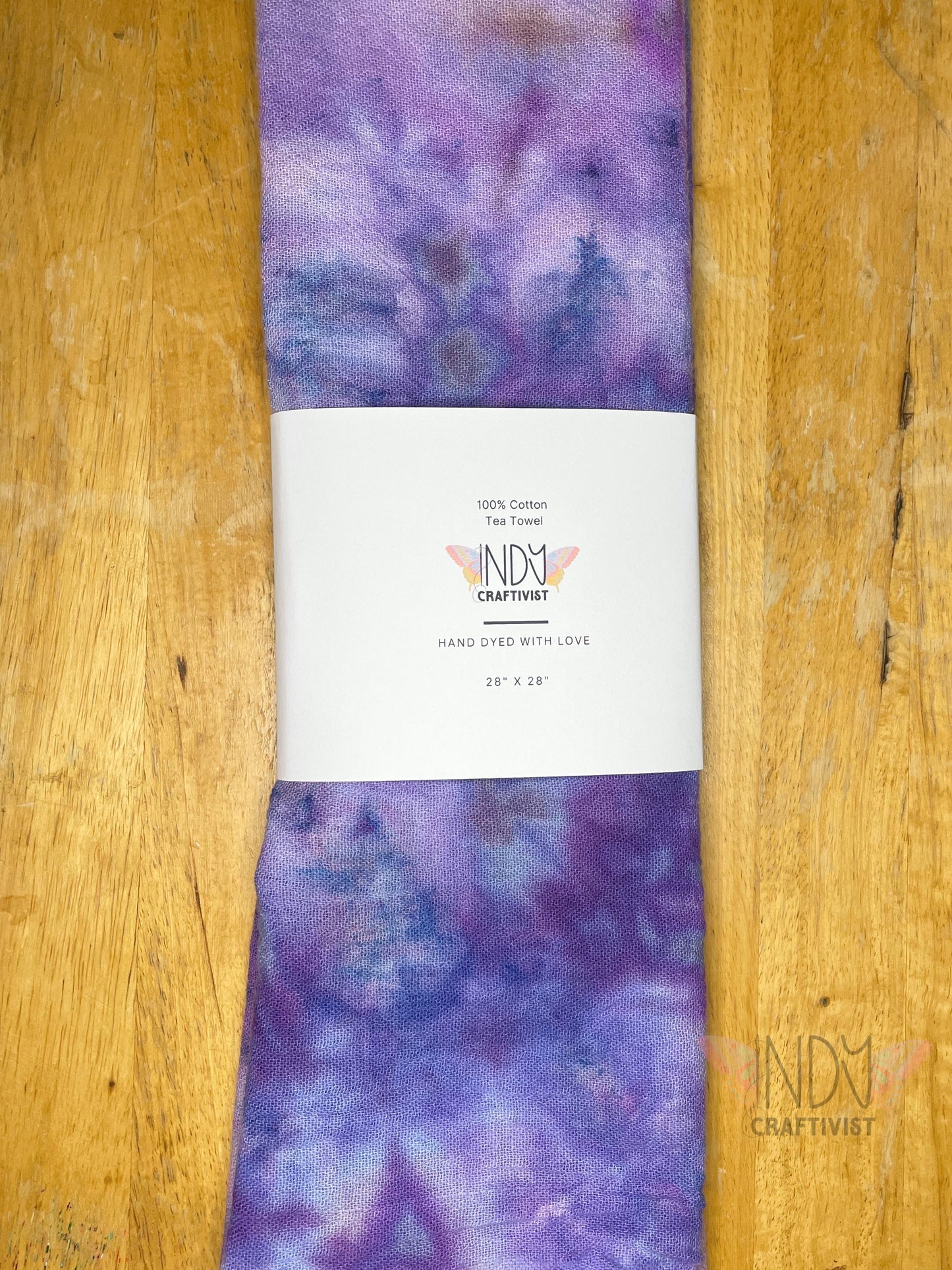 Ice Dyed Tea Towels