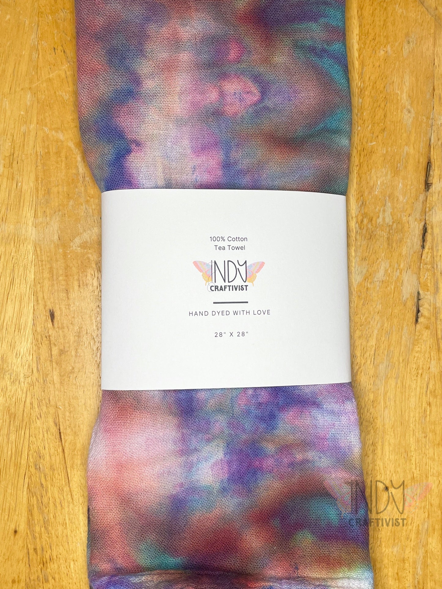 Ice Dyed Tea Towels