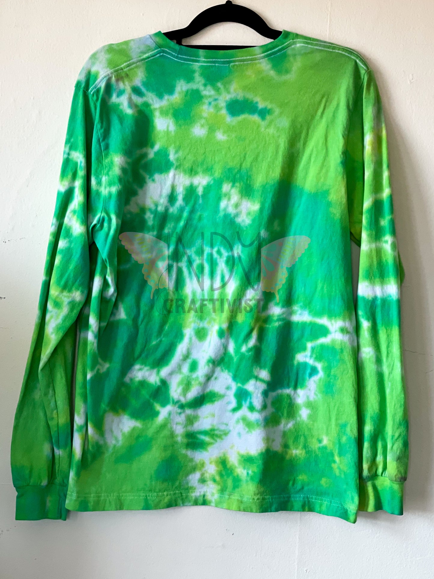 Adult Large Long Sleeve Tie Dye T-shirt