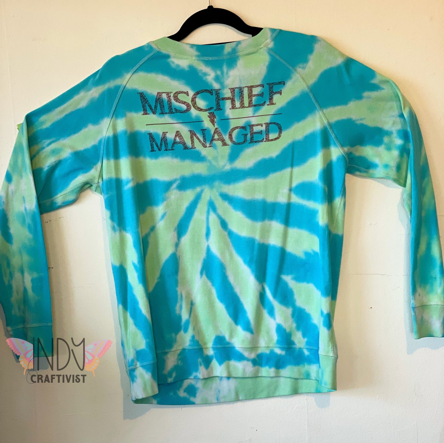 Extra Large Upcycled Tie Dye T-shirt