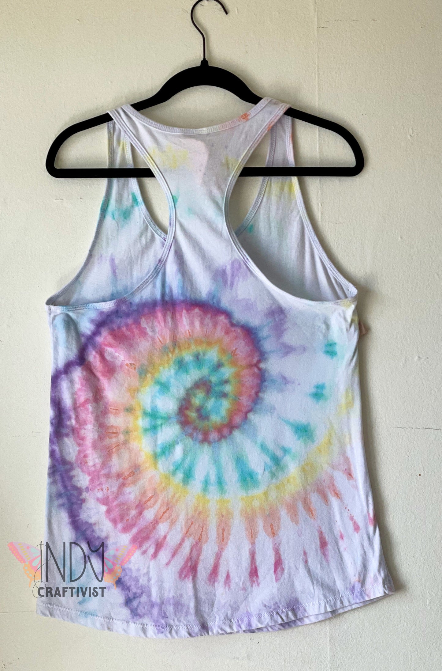 Adult Swirl 2XL Tie Dye Tank Top