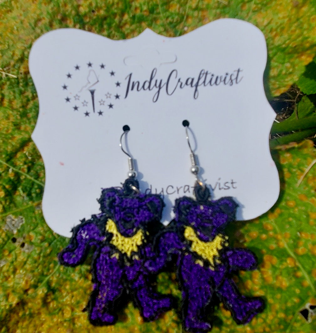 Made-To-Order Pop Culture Bears Earring